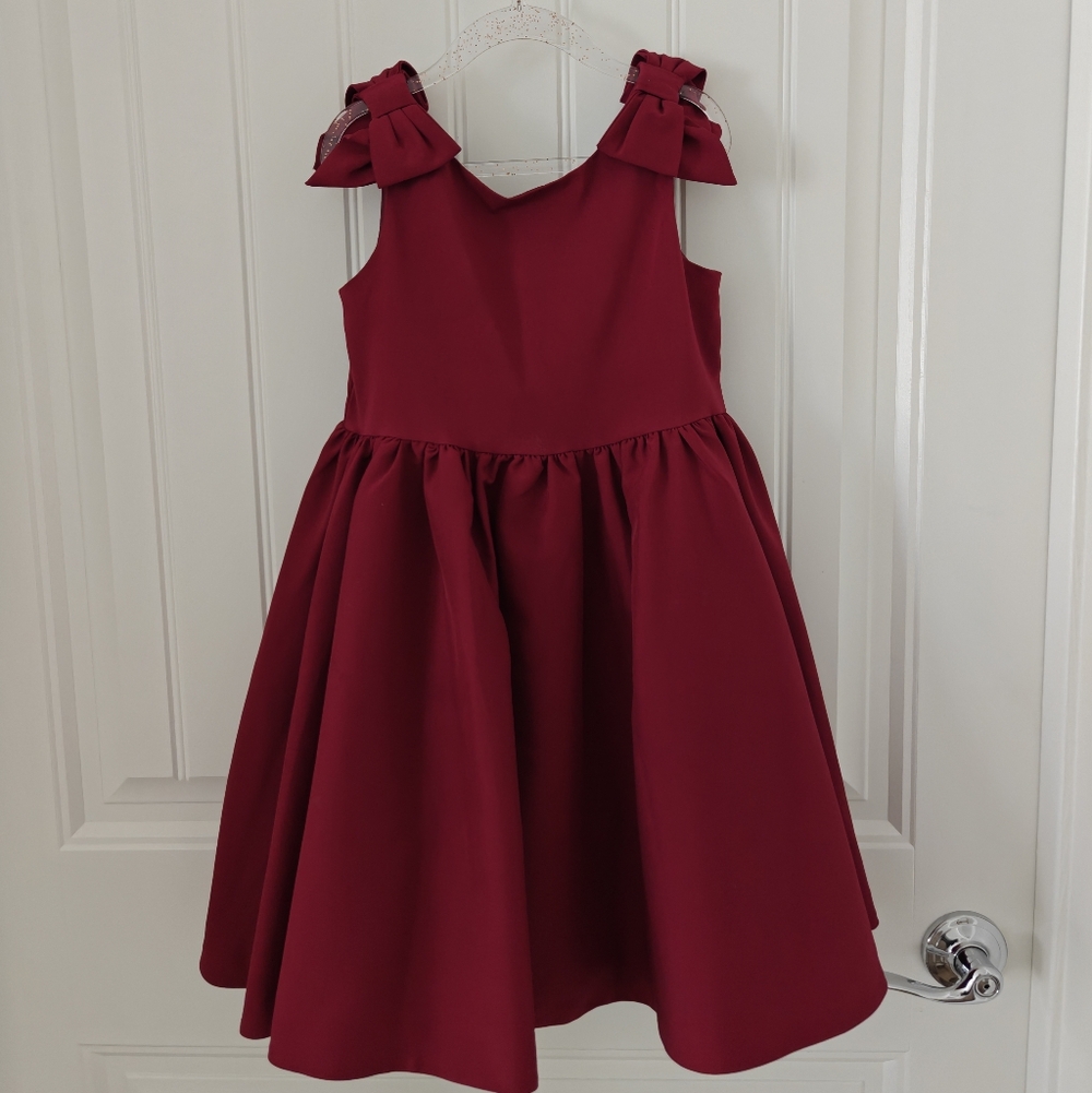 Janie and Jack Burgundy Formal Dress